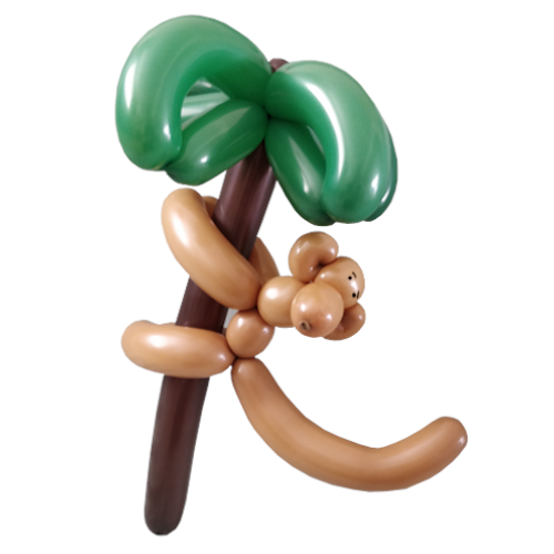 Balloon Monkey and Tree